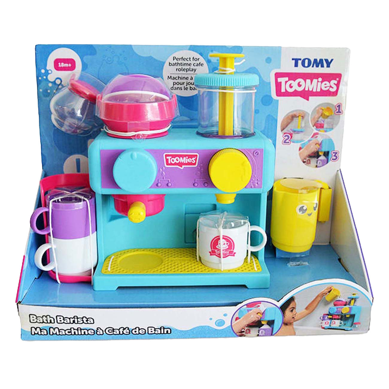 Tomy slechtspeelgoed koffiemachine slechte barista
