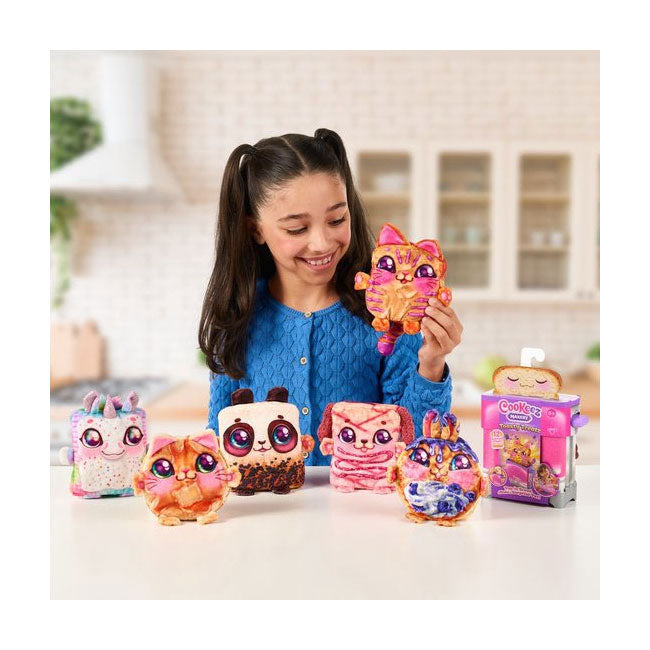 Elandspeelgoed cookeez maker toasty treatz - maak een verrassings pluchen dier