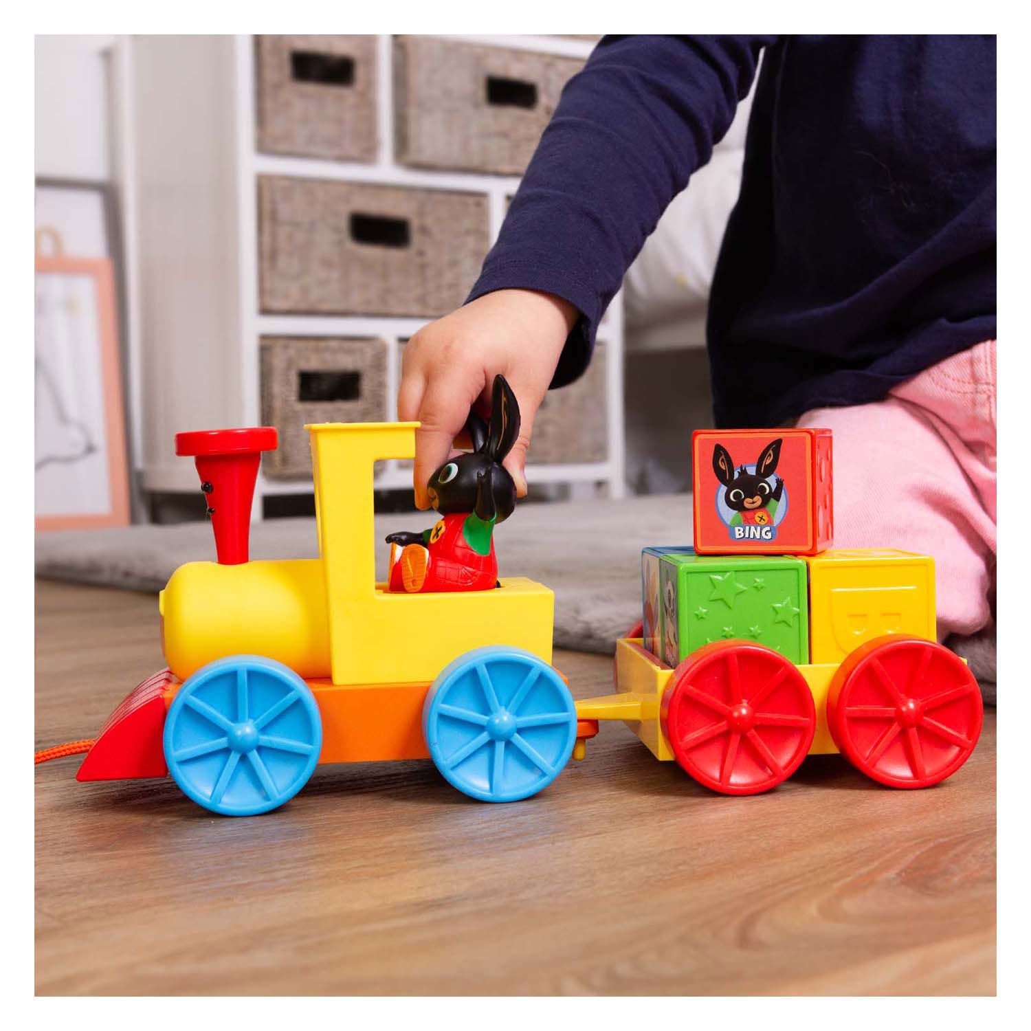 Spectron bing's trein verzamelen en stapelen
