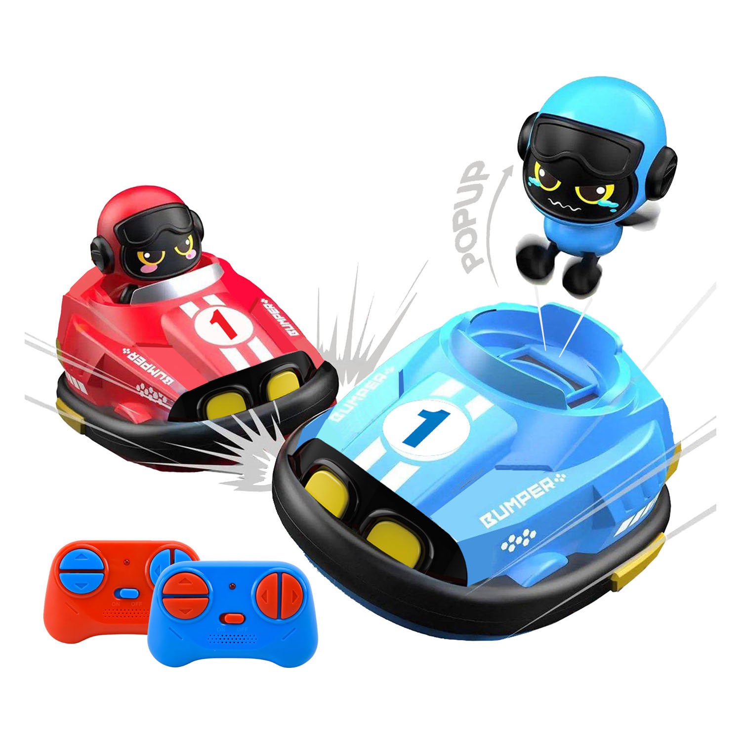 Spectron gear2play bestuurbare rc battle bumper botsauto's