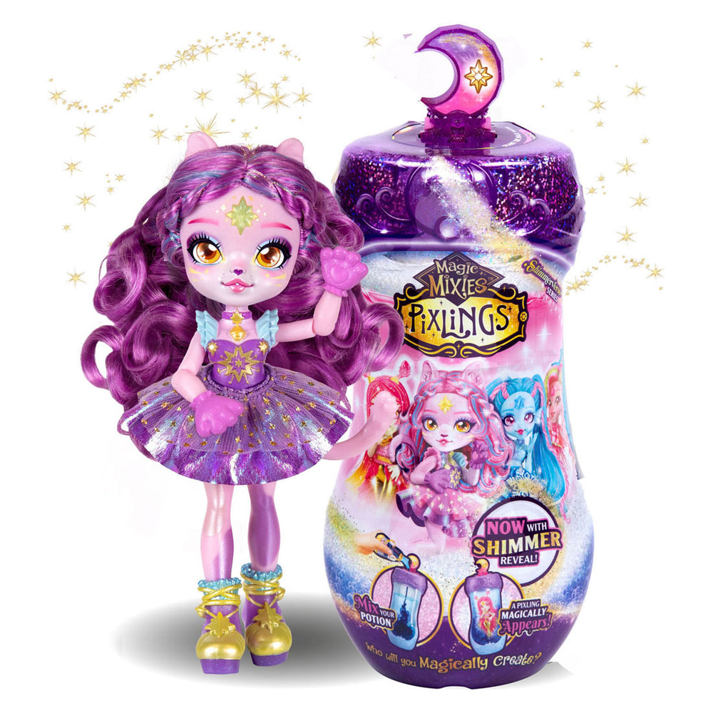 Spectron Magic Mixies Shimmerverse Pixlings onthullen Pop - Catlyn