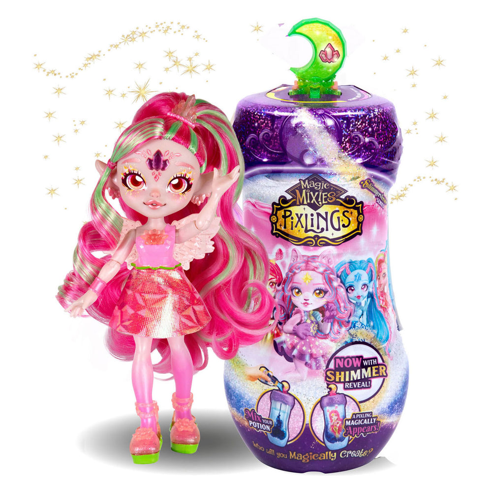 Spectron Magic Mixies Shimmerverse Pixlings onthullen Pop - Faye