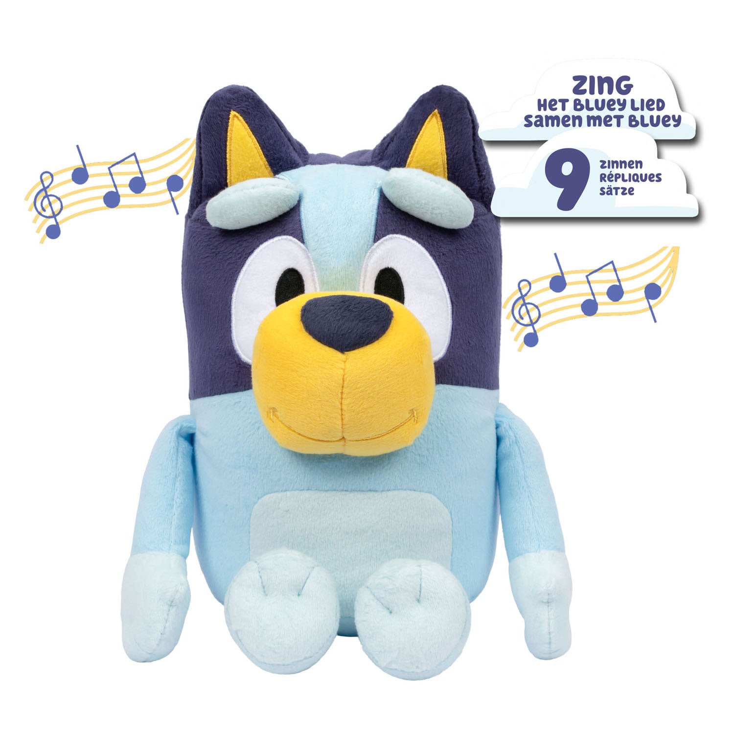 Elandenspeelgoed pratende bluey interactieve knuffel