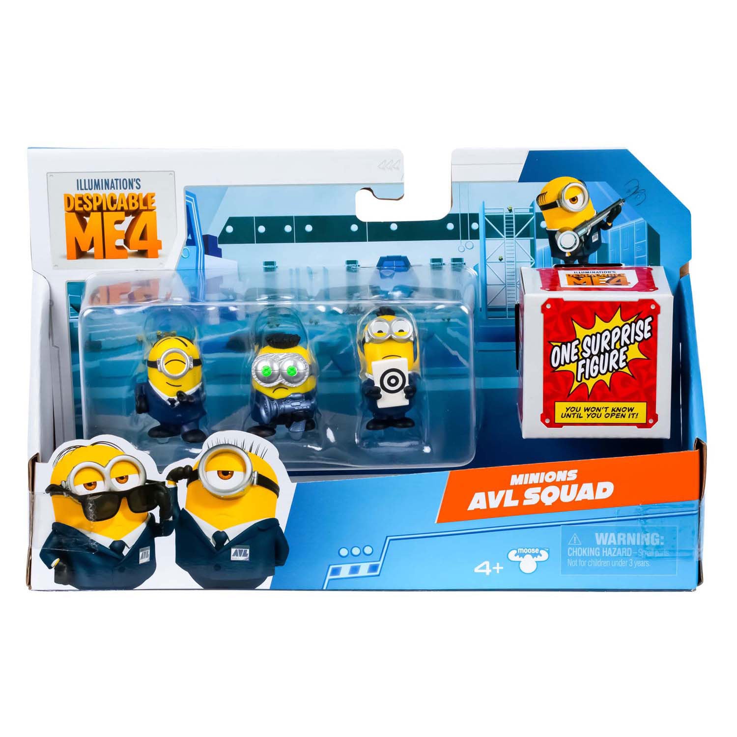 Pic desable me 4 - partybus speelfiguren 4-pack