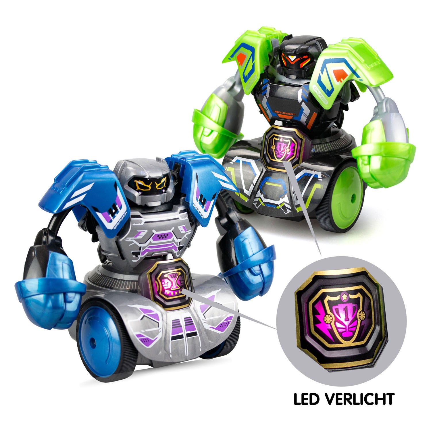 Silverlit robo kombat tornado battle pack bestuurbare robots