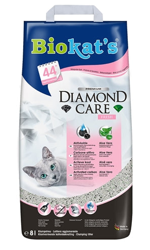 Biokat's Kattenbakvulling diamantverzorging fris