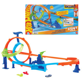 Hot wheels hotwheels stunt tracks snelle lanceercycloon