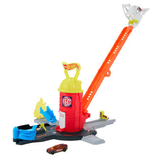 Hot wheels hotwheels city super brandweer station speelset
