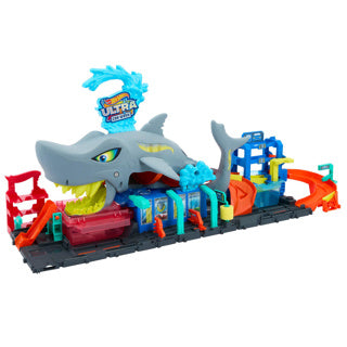 Ty hot wheels ci ultra shark car wash