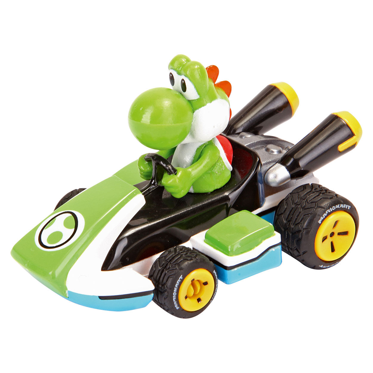 Trek Super Mario Kart terug - Yoshi