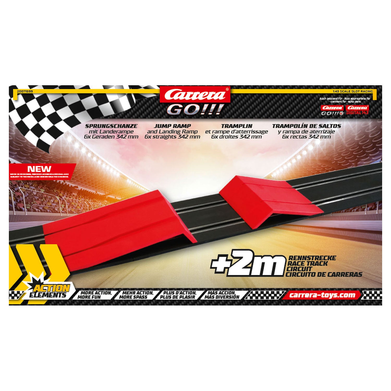 Carrera GO!!! - Actiepakket