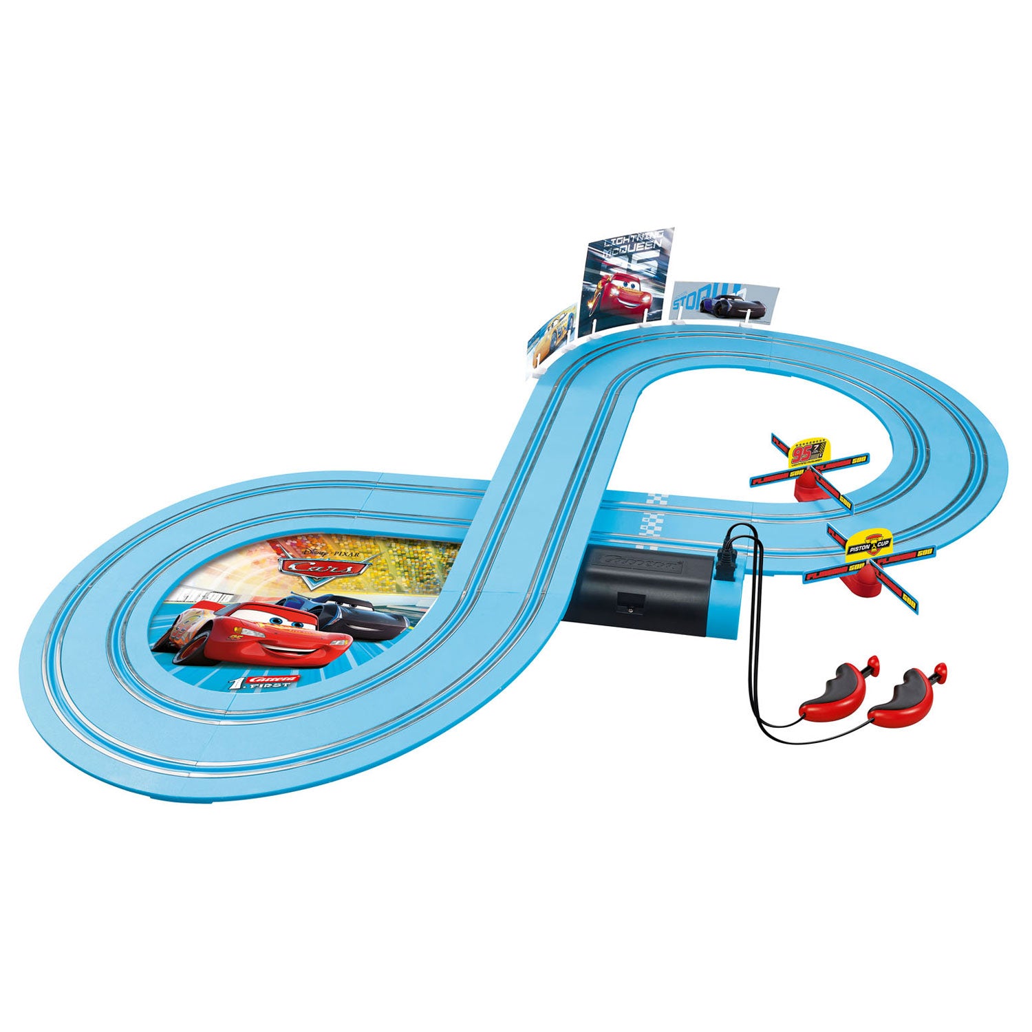 Carrera eerste racebaan - auto's krachtduel