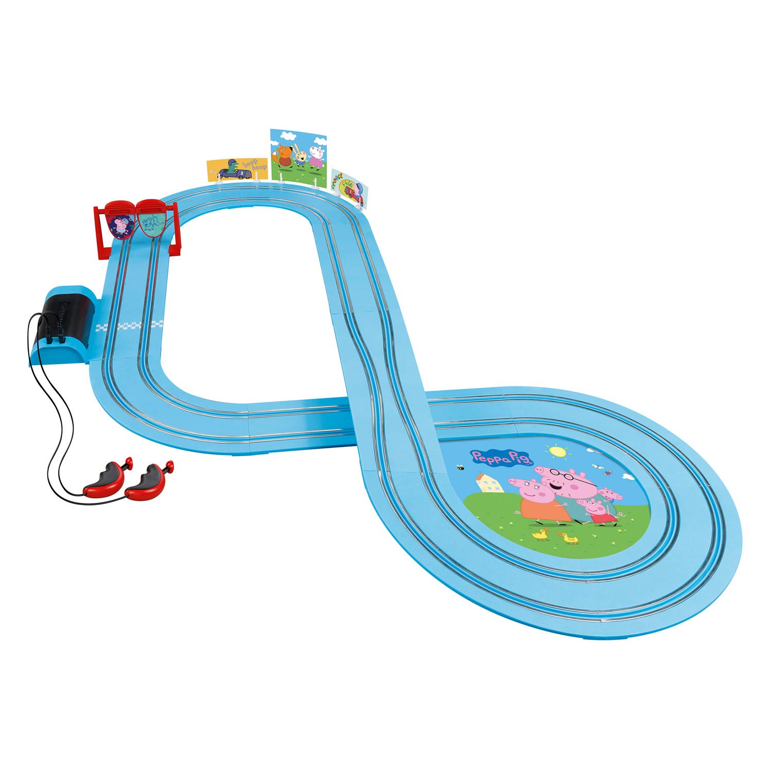 Carrera Eerste Racebaan - Peppa Pig Zeepkist Race