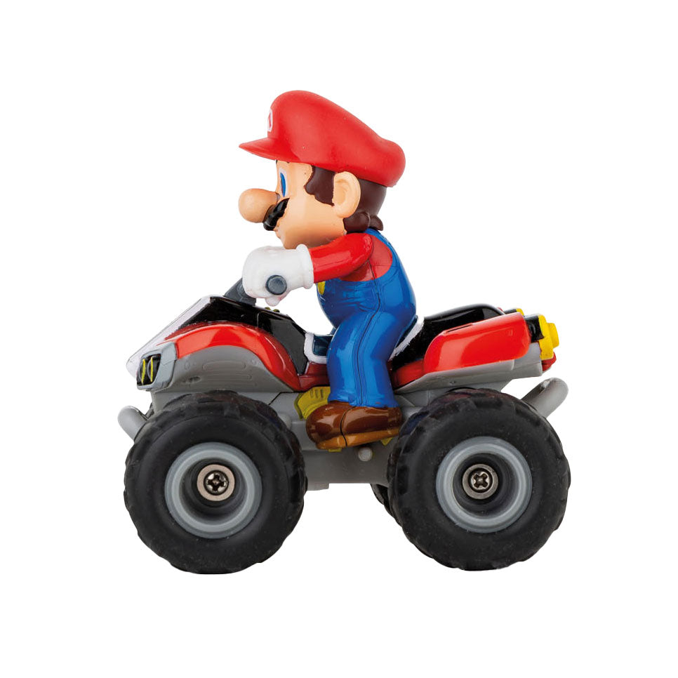 Carrera rc bestuurbare auto - super mario quad 1:40
