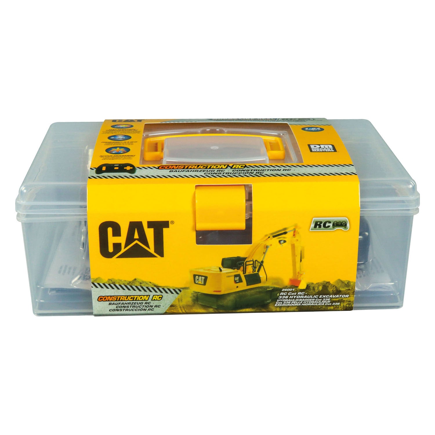 Carrera RC Bestuurbare Auto CAT Mini RC 336 hydraulische graafmachine