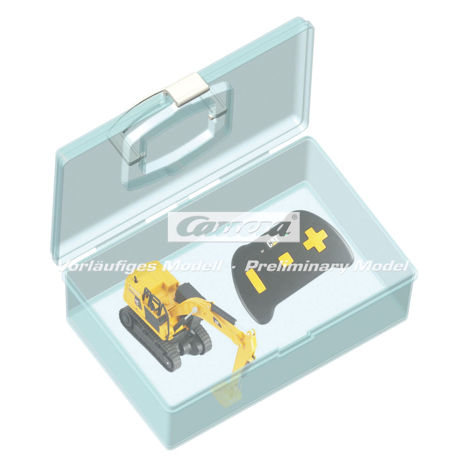 Carrera RC Bestuurbare Auto CAT Mini RC 336 hydraulische graafmachine