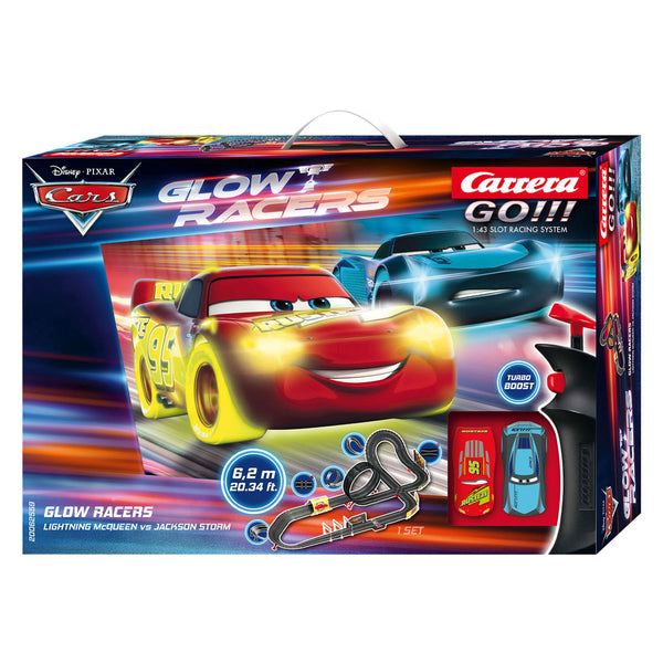 Carrera GO!!! Racetrack Disney Glow Racers
