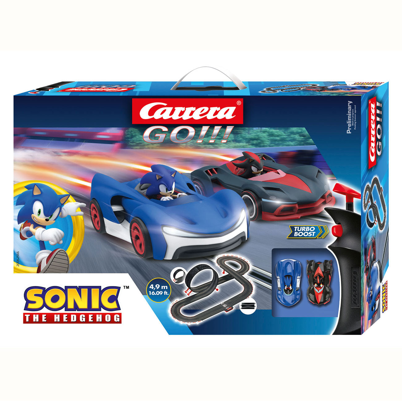 Carrera GO!!! Racebaan-Sonic