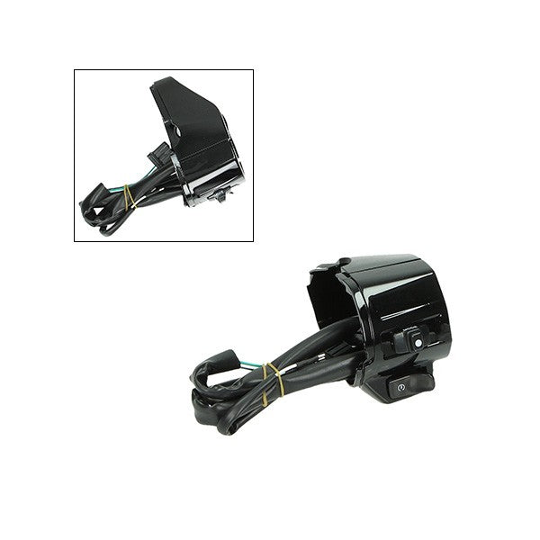 Diverse stuurschakelaar rechts glans zwart | vespa primavera sprint