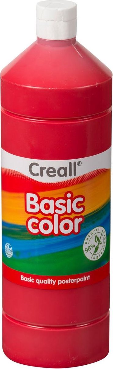 Creall Poster Paint - light red - 1000ml
