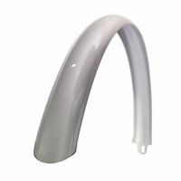 Achterspatbord 28 Transport Urban langras zilver