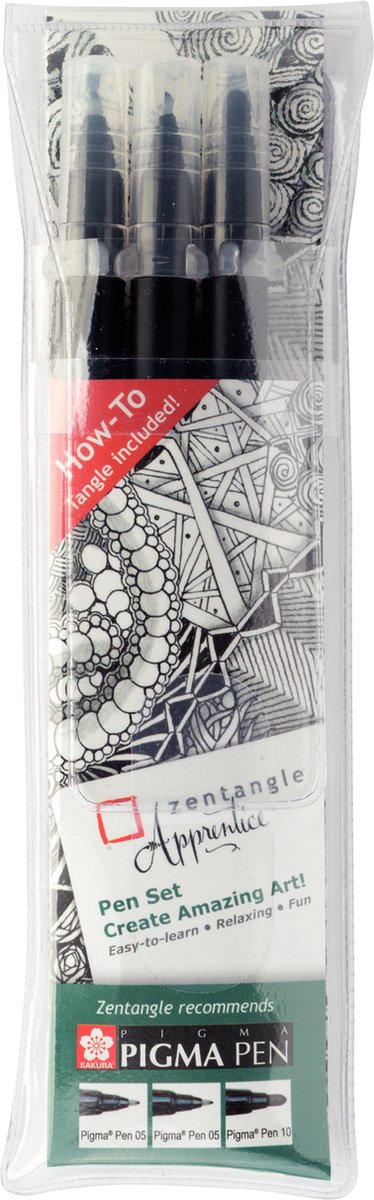 Sakura zentangle apprentice penset 3