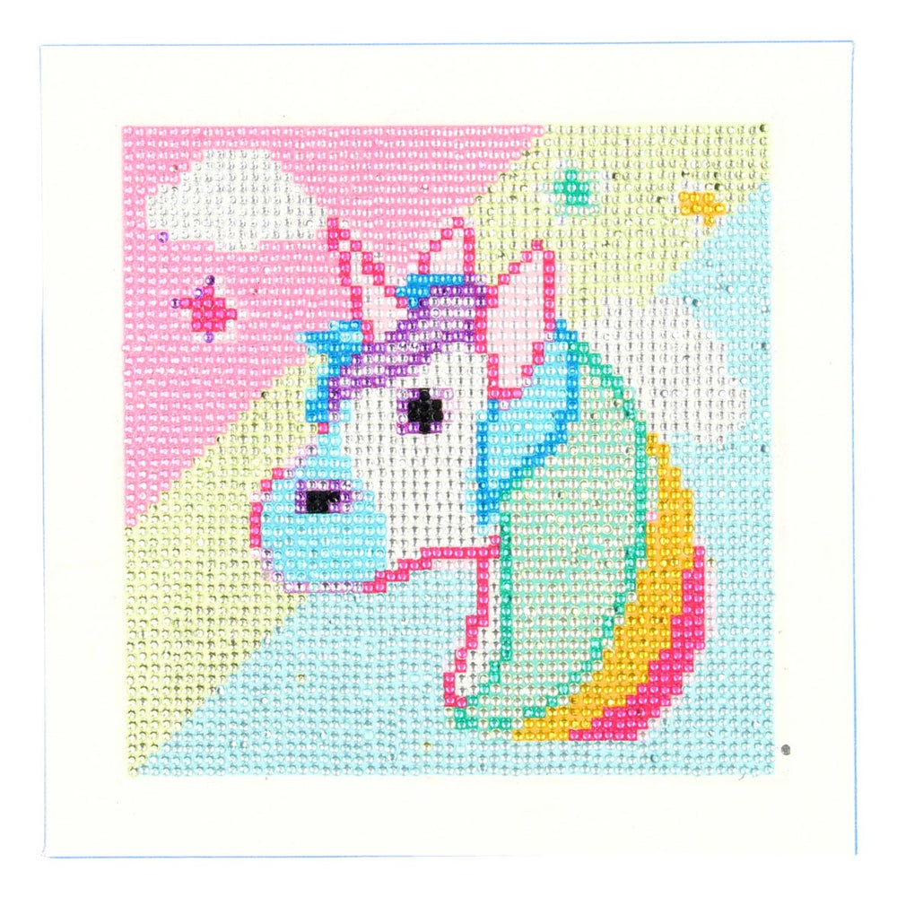 Sambro emoji diamant schilderij - eenhoorn