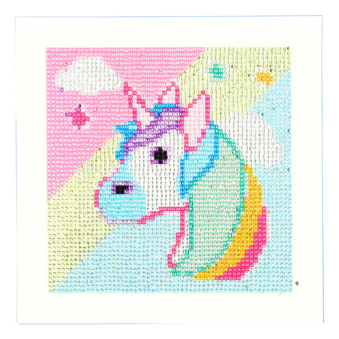Sambro emoji diamant schilderij - eenhoorn