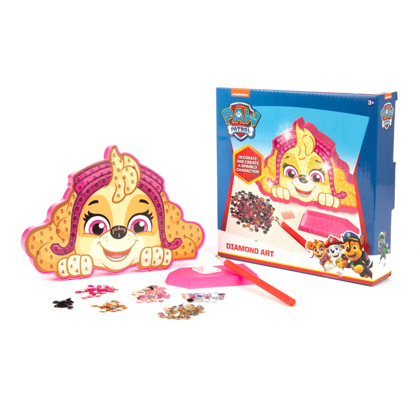 PAW Patrol Diamond Painting Kunst - Skye