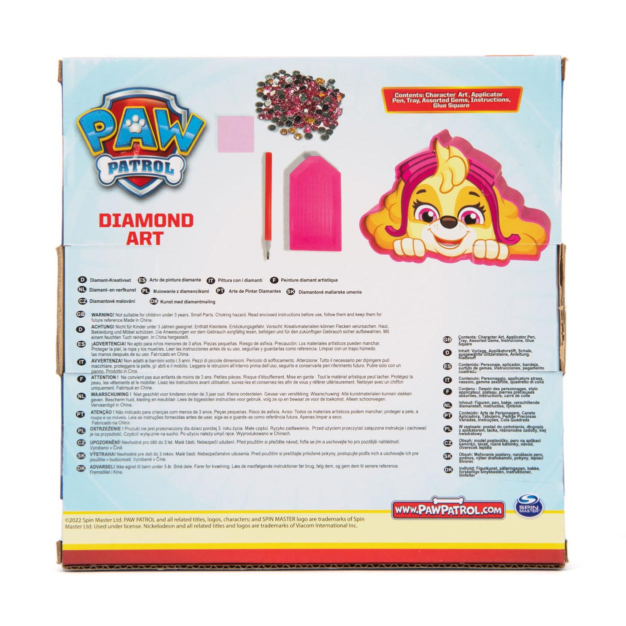 PAW Patrol Diamond Painting Kunst - Skye