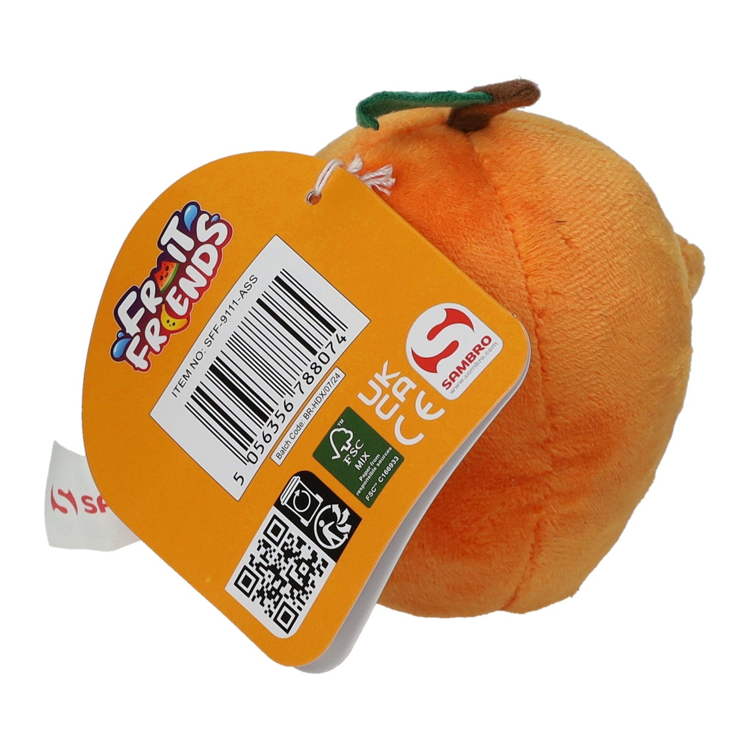 Sambro fruitig vriendjes geurknuffeltje, 12cm