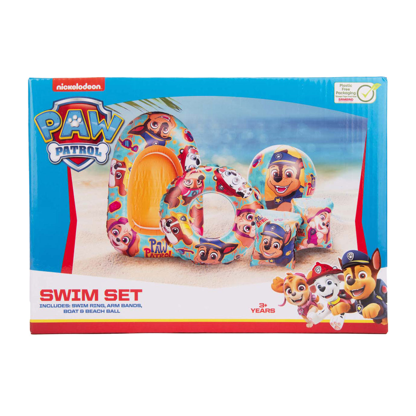 Paw Patrol zwemset met laars, 5dlg.