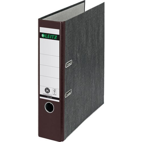 Ordner leitz 1050 karton 8cm bruin