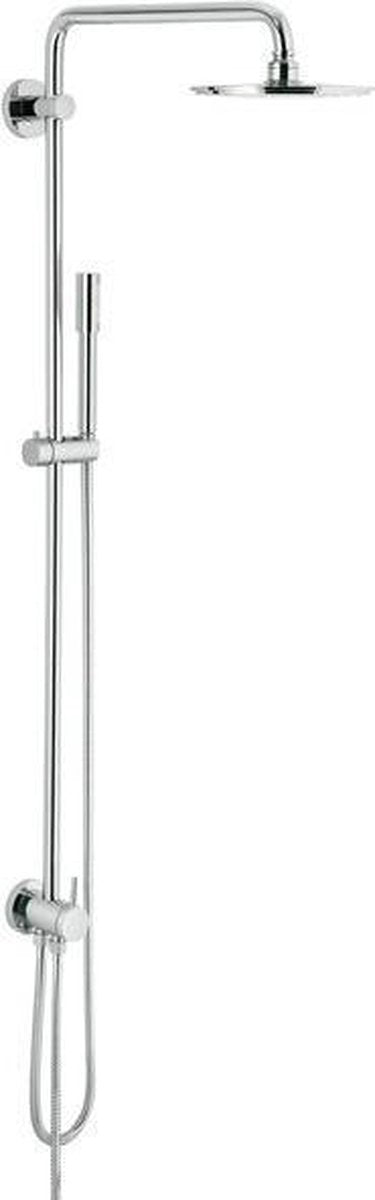 Grohe rainshower modern douchesysteem - regendouche ã¸ 21 cm - met omstelling - chroom
