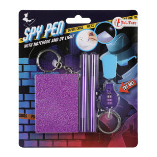 Toi-toys notitieboek met uv lamp en geheimschrift pen
