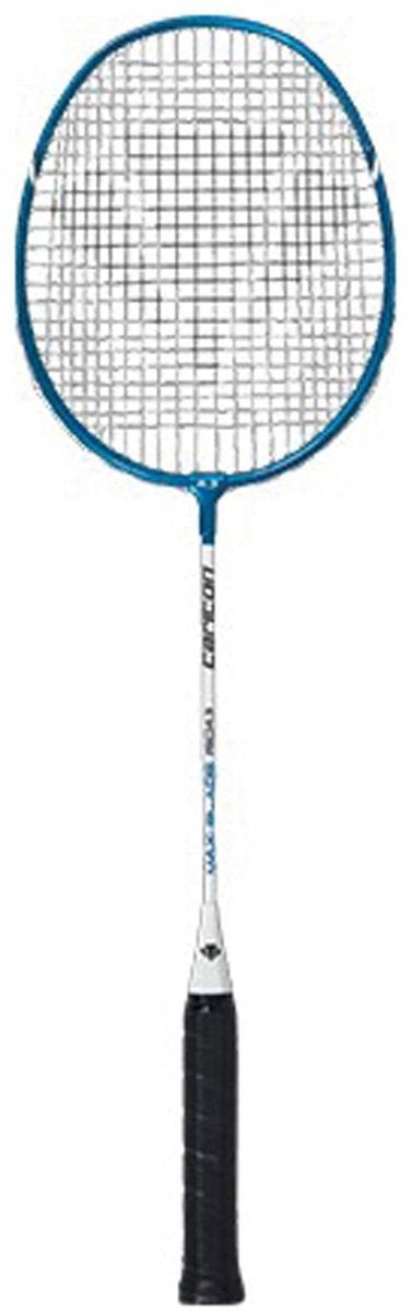 Carlton maxi-blade iso 4.3 - blauw wit - badmintonracket