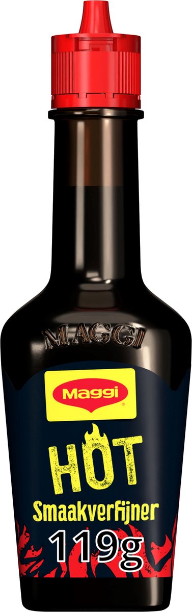 Maggi aroma smaakverfijner hot - 12 flesjes x 119g - voordeelverpakking