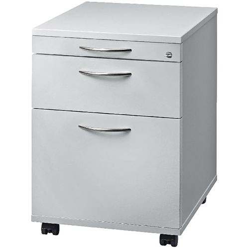 Ladenblok niceday ac20sg solid hout 428x580x590mm lichtgrijs