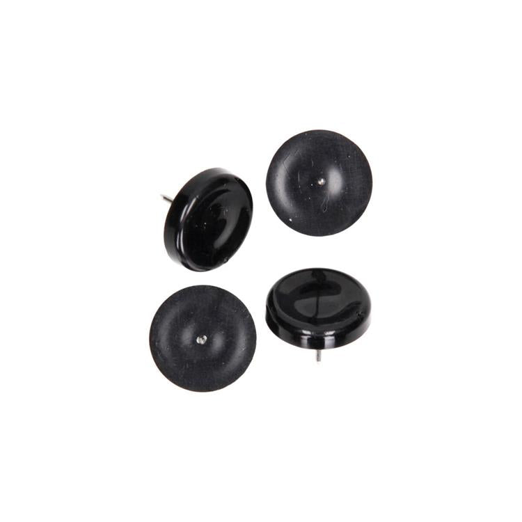 Mack 1066770 - stoelglijder nagel kunststof zwart ø 28 mm 4 st pcs | 6 stuks