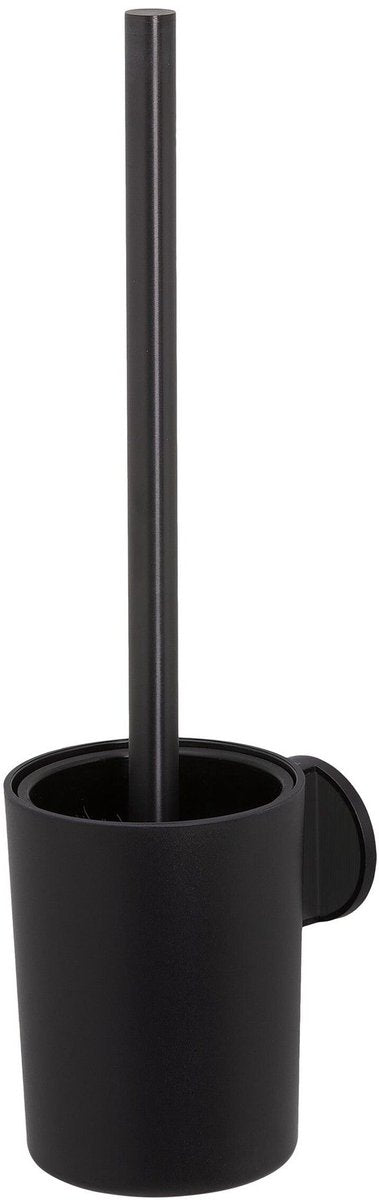 Tiger tune - wc borstel met houder - toiletborstel - zelfklevend - zonder boren - zwart