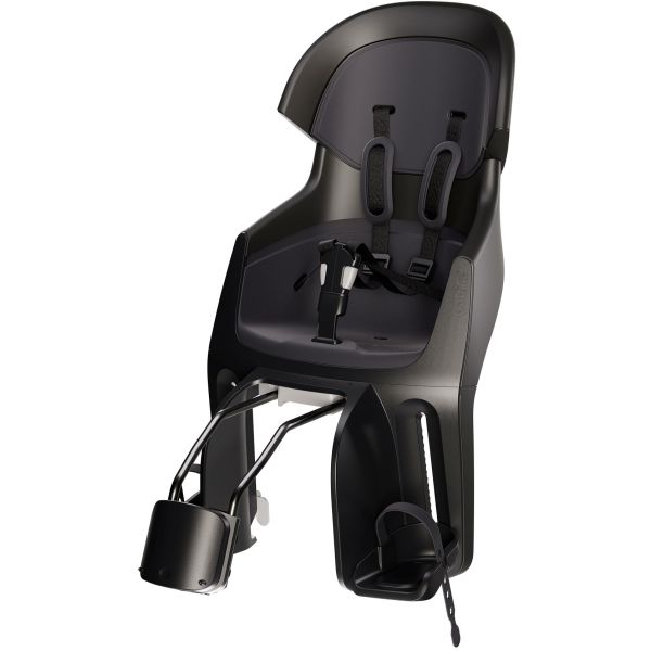 Bobike kinderzitje achter evolve maxi - framebevestiging - urban black