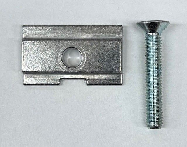 Jeu d'adaptateurs standard Esge F20 étroit 56x33,5x10 hex M8x35