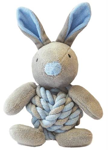 Zzzlittle boefjes knottie konijntje touwbal konijn blauw