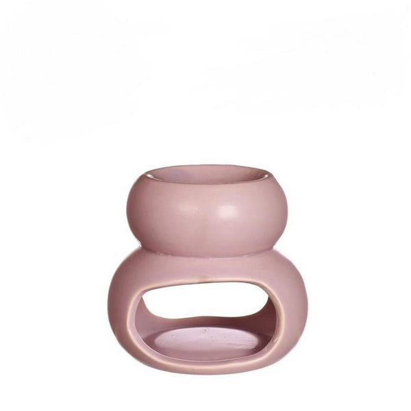 Ideas 4 seasons chubby brander roze ø10xh9cm