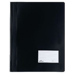 Snelhechter semi transparant durable 268001 a4 zwart
