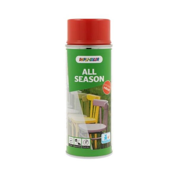 Dupli-color spuitlak ral-3000 - 400 ml all season vuurrood, glans