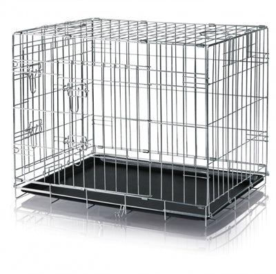 Trixie bench voor in de auto gegalvaniseerd metaal - s - 78x62x55 cm