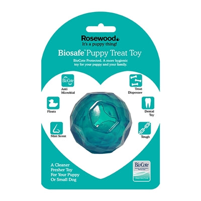 Biosafe Puppy snackbal blauw