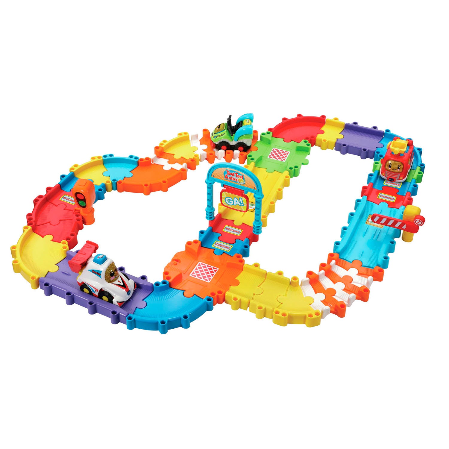 VTech Toet Toet Auto's: Wegdelen Combi Deluxe speelset