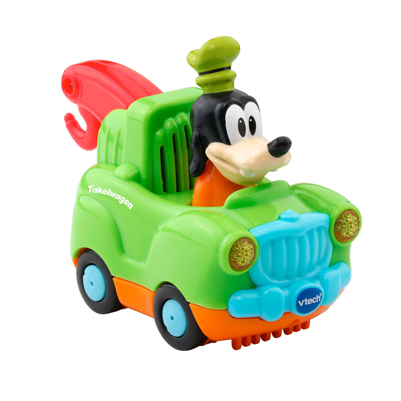 Vtech toet toet disney goofy takelwagen + licht en geluid